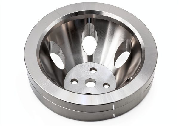 GSKMOTOR SBC 350 Double Groove Pulley for Small Block Chevy-2