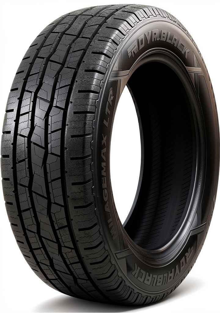 Royal Black Milagemax LTR All Season Highway Commercial Tires on a commercial vehicle