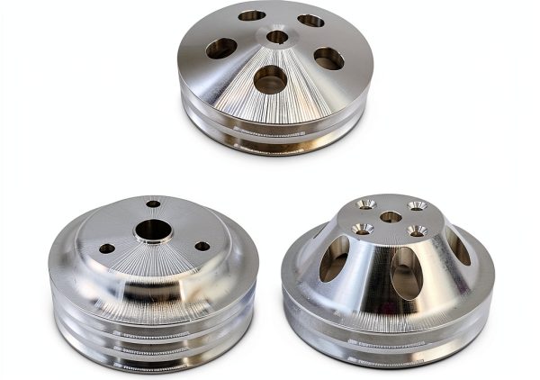 Prefer Warehouse Water Pump Pulley Kit for SBC Chevy Engines-0