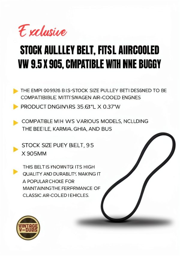 EMPI Premium Quality Belt for Standard Size Pulleys-2