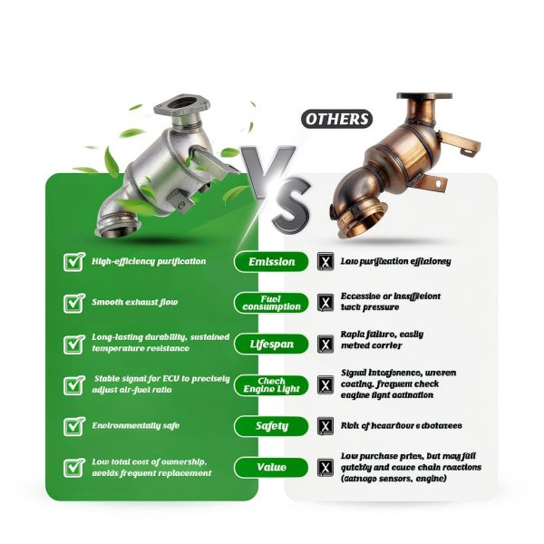 Catalytic Converter FOMIUZY Stainless Steel-4