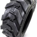 HORSESHOE 23x8.5-12 R-4 Heavy Duty Skid Steer Tire with Rim Guard-0