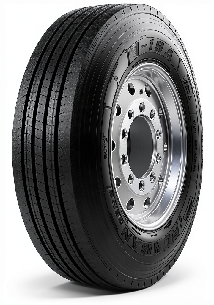 Ironman GEN2 I-19A truck tire on a truck wheel