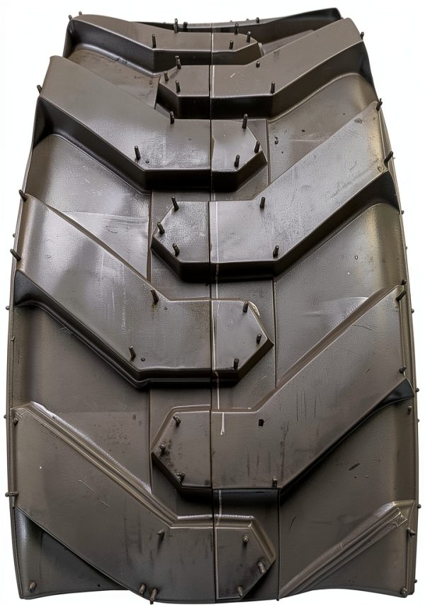 HORSESHOE 23x8.5-12 R-4 Heavy Duty Skid Steer Tire with Rim Guard-5