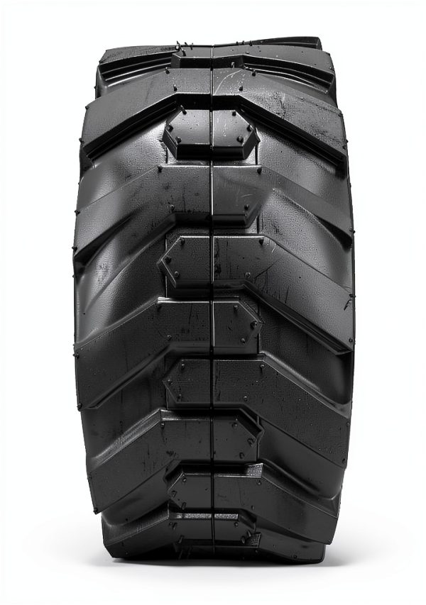 HORSESHOE 23x8.5-12 R-4 Heavy Duty Skid Steer Tire with Rim Guard-1