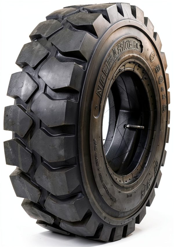 ZEEMAX Heavy Duty Forklift Tire 6.00-9 10 Ply Industrial Lug Tread-0
