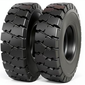 6.50-10 Forklift Tire GarveeTech DH-901 Heavy Duty 2-Piece Set-0