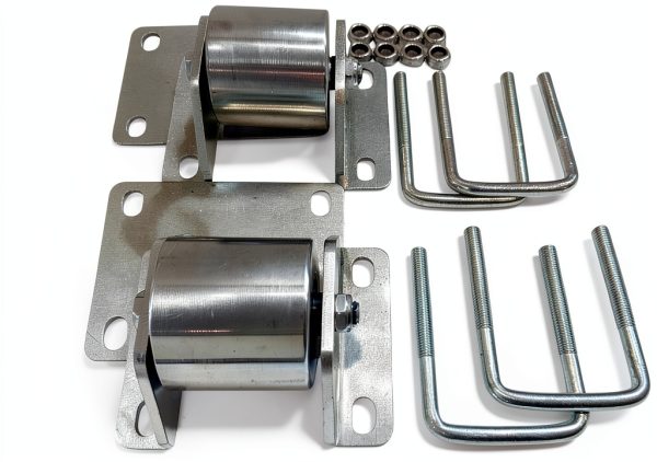 RV Hitch Rollers 2.5" Tube Wheels Set of 2 by Foghorn Powersports-0