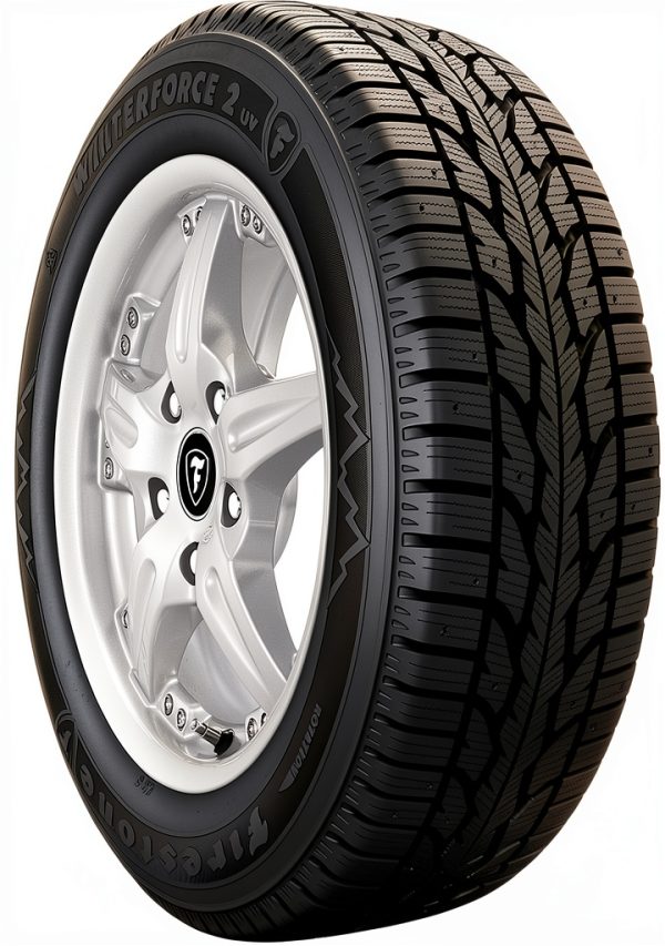 Firestone Winterforce 2 UV 255/70R17 Asymmetrical Snow Tire 2470lb-4