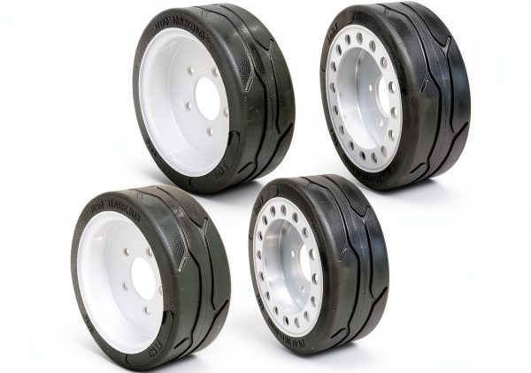 Mytee Products 12x4 Grey Construction Tire Set 4 Wheels-0